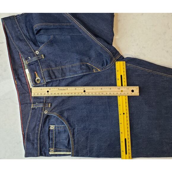 RALEIGH DENIM Jones Selvedge Dark Wash Jeans White Oak Men's 33 Handcrafted NC - Picture 13 of 15